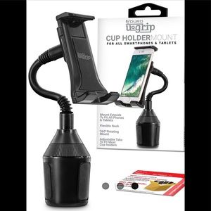 NWT Phone/Tablet Car Cup Holder Mount. New in Box